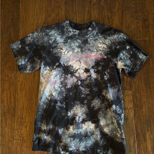 Tie-Dye Caffeine & Kilos Graphic T-Shirt